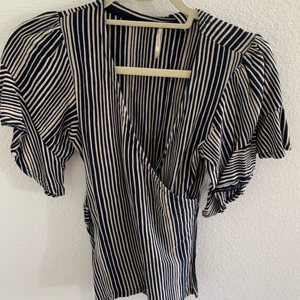 Free People wrap top